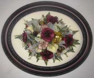 Preserved casket flowers