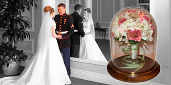 3D Flower Preservation preserving wedding bouquets